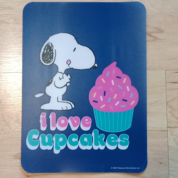 Large Peanuts Snoopy Charlie Brown Flexible Cutting Chopping Boards 4 pack - Picture 5 of 11